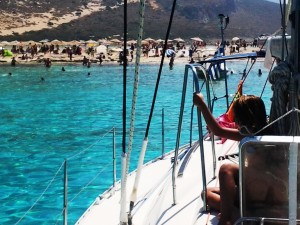 Sail Boat Fantasia in Balos